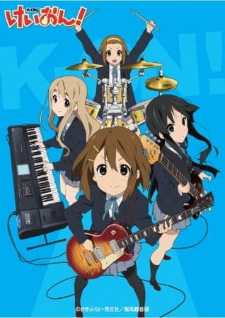 K-On! anime poster — watch together with friends on Crunchyroll