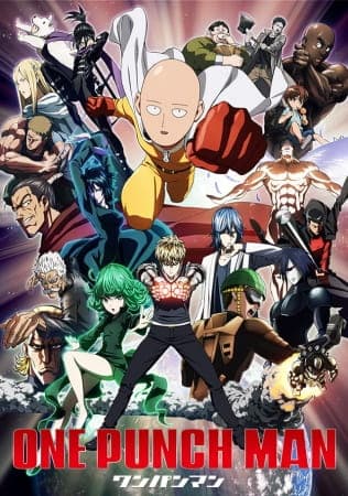 One Punch Man anime poster — watch together with friends on Crunchyroll