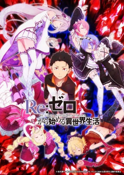 Re:Zero − Starting Life in Another World anime poster — watch together with friends on Crunchyroll