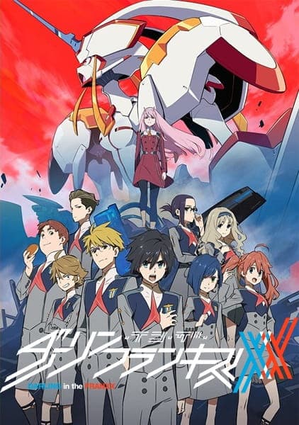 Darling in the Franxx anime poster — watch together with friends on Crunchyroll