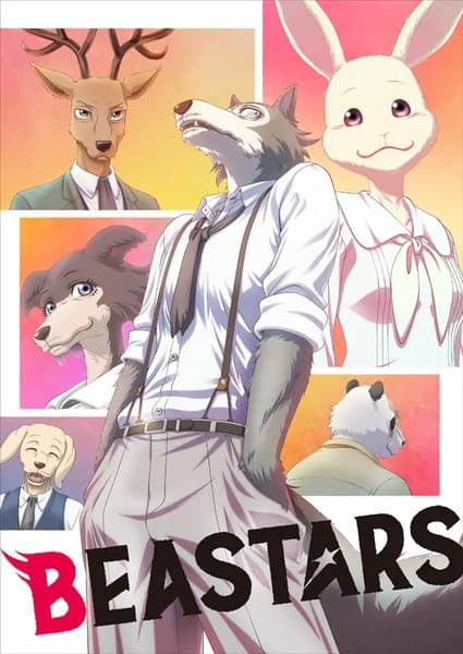 Beastars anime poster — watch together with friends on Crunchyroll